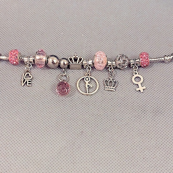 🍒 BOGO 🍒 PRICE ONLY 4/23 Self Love Collection “I LOVE ME” Charm Bracelet - Picture 9 of 15